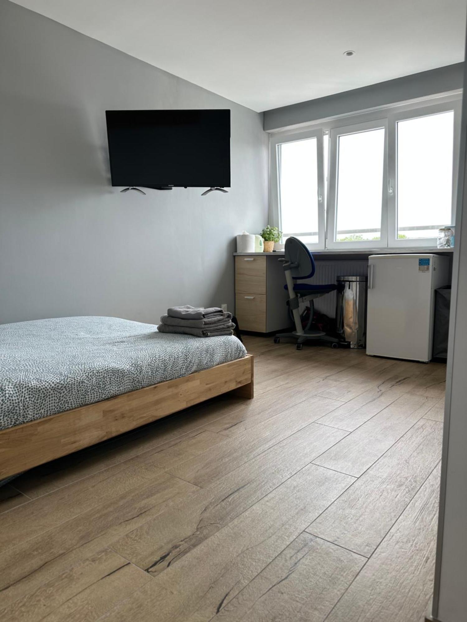 Apartament Super Studio En Face De La Gare De Miluza Zewnętrze zdjęcie